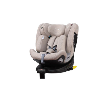 Cozy N Safe Omega i-Size 360° Rotating Car Seat (40–150cm) | Birth to 12 Years | ISOFIX & Support Leg - Ivory