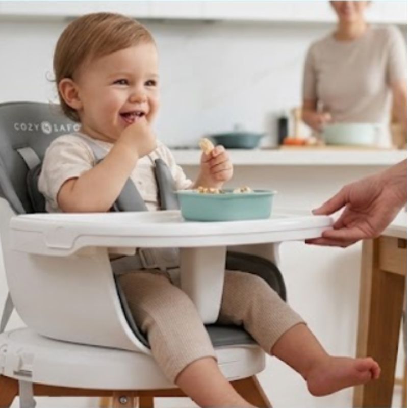 Cozy N Safe Eden 360 Highchair | 5-in-1 Swivel High Chair