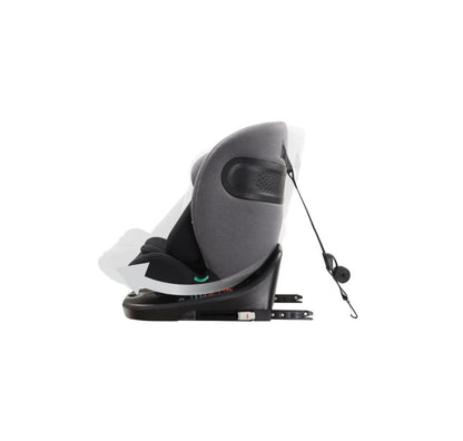 Cozy N Safe Galaxy i-Size 360° Rotating Car Seat (40–150cm) | Birth to 12 Years | ISOFIX & Top Tether - Black / Grey