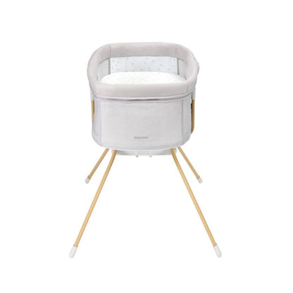 Babymore Air Motion Gliding Crib - Grey