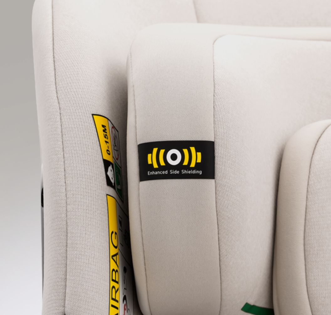 Jovikids Ranger TT - i-Size 360° Rotating Car Seat (40-150 cm) All-in-One ISOFIX & Top Tether Car Seat - Milkstone