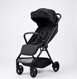 Bababing Auto Fold Compact Stroller - Black - Prime Baby Gear