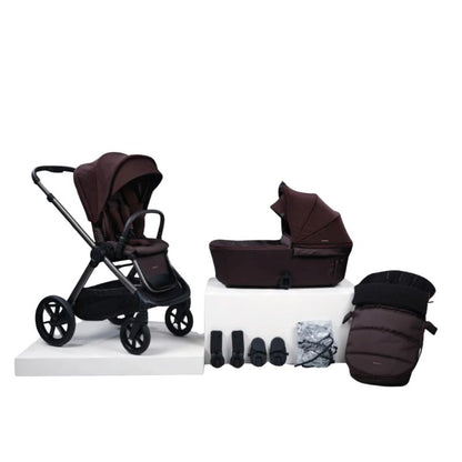 Bababing Raffi MKII - 2 in 1 Travel System - Without Car Seat - Heritage