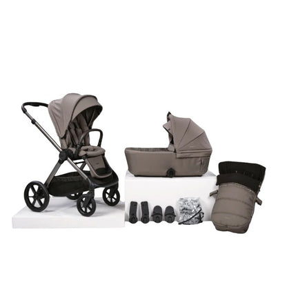 Bababing Raffi MKII - 2 in 1 Travel System - Without Car Seat - Minky - Prime Baby Gear