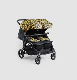 Roma Pram Gemini Double Stroller - Sunflower - Prime Baby Gear
